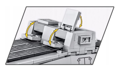 Klocki HC Great War Sturmpanzerwagen A7V 840 elementów Cobi Klocki
