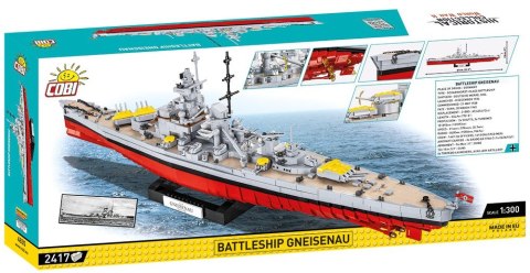 Klocki Historical Collection Battleship Gneisenau Cobi Klocki