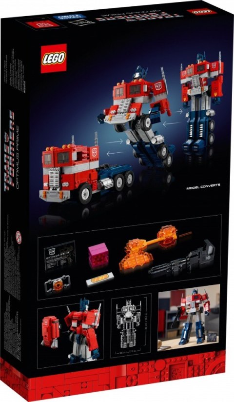 Klocki Icons 10302 Optimus Prime LEGO