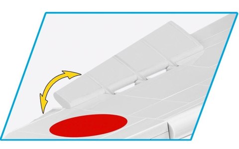 Klocki Mitsubishi A6M2 Zero-Sen Cobi Klocki
