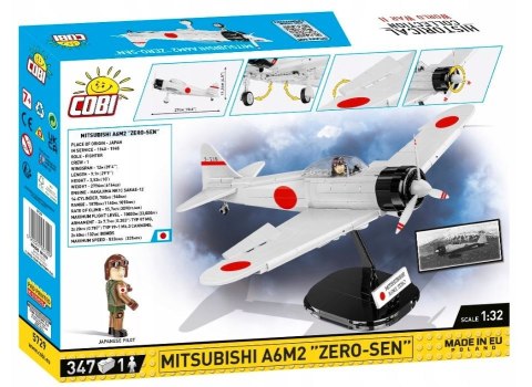 Klocki Mitsubishi A6M2 Zero-Sen Cobi Klocki