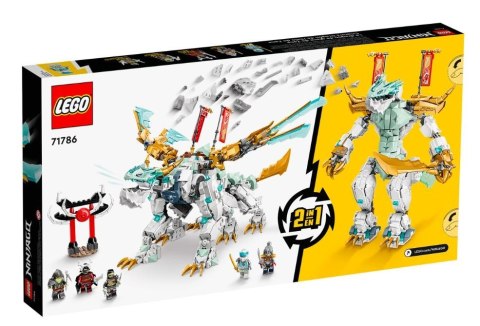 Klocki Ninjago 71786 Lodowy smok Zane'a LEGO