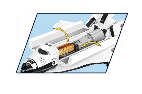 Klocki Space Shuttle Atlantis Cobi Klocki