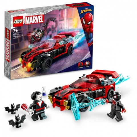 Klocki Super Heroes 76244 Miles Morales kontra Morbius LEGO