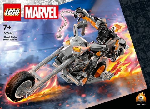 Klocki Super Heroes 76245 Upiorny Jeździec - mech i motor LEGO