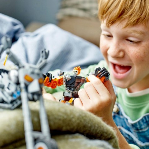 Klocki Super Heroes 76245 Upiorny Jeździec - mech i motor LEGO