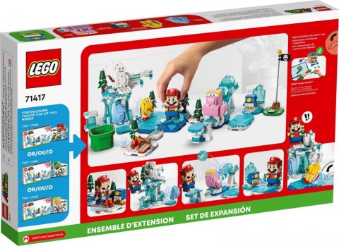 Klocki Super Mario 71417 Śniegowa przygoda Fliprusa - zestaw rozszerzający LEGO