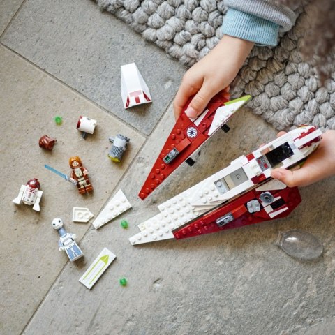 Klocki Zestaw konstrukcyjny Star Wars 75333 Myśliwiec Jedi Obi-Wana Kenobiego LEGO