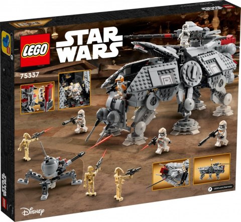 Klocki Zestaw konstrukcyjny Star Wars 75337 Maszyna krocząca AT-TE LEGO