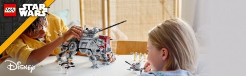 Klocki Zestaw konstrukcyjny Star Wars 75337 Maszyna krocząca AT-TE LEGO