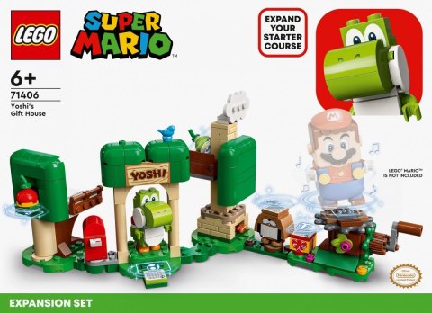 Zestaw rozszerzający Super Mario 71406 Dom prezentów Yoshiego LEGO