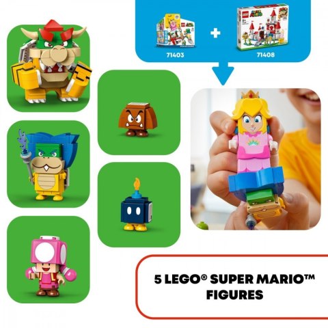 Zestaw rozszerzający Super Mario 71408 Zamek Peach LEGO