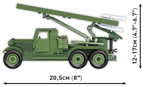 Klocki BM-13 Katyusha (ZIS-6) Cobi Klocki