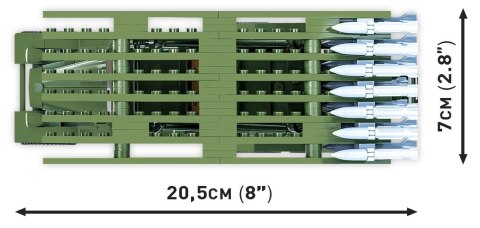 Klocki BM-13 Katyusha (ZIS-6) Cobi Klocki