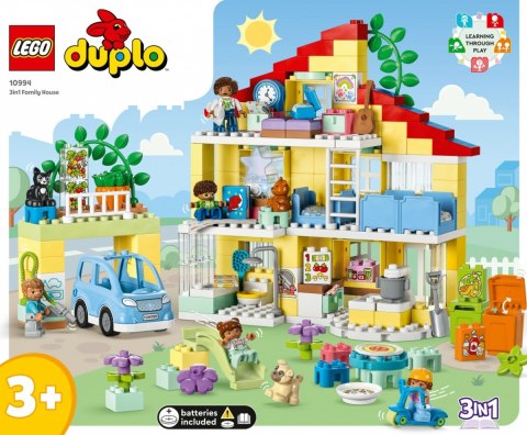 Klocki DUPLO 10994 Dom rodzinny 3 w 1 LEGO