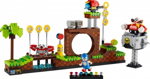 Klocki Ideas 21331 Sonic the Hedgehog - Strefa Zielonego Wzgórza LEGO