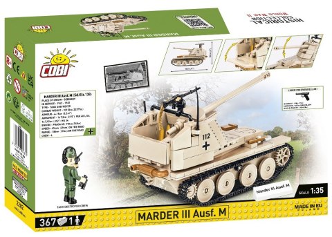 Klocki Marder III Ausf.M (Sd.Kf z.138) Cobi Klocki