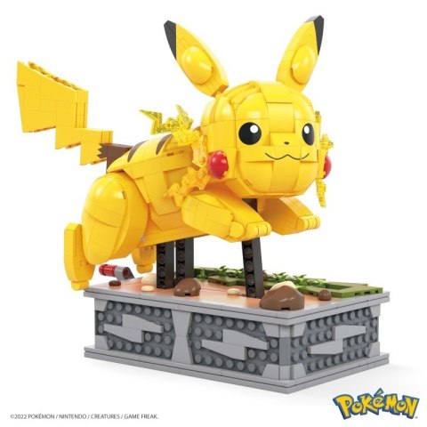 Klocki Mega Pokemon ruchomy Pikachu 1095 elementów Mega Bloks