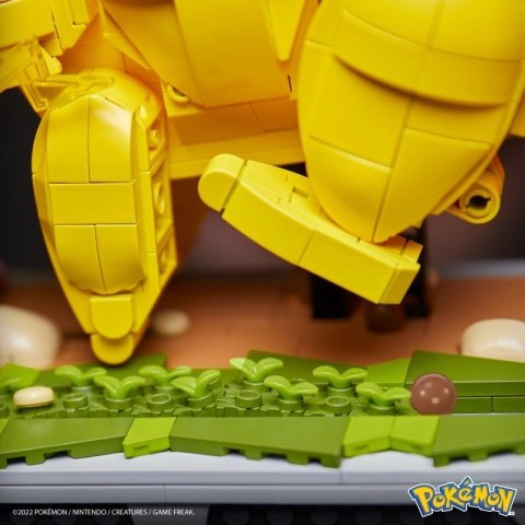 Klocki Mega Pokemon ruchomy Pikachu 1095 elementów Mega Bloks