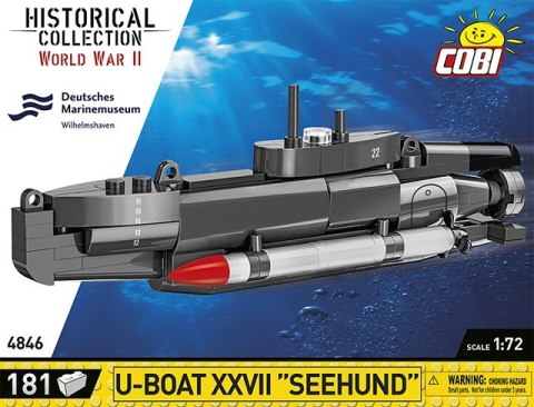 Klocki U-Boat XXVII Seehund Cobi Klocki