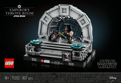 Star Wars 75352 Diorama: Sala tronowa Imperatora LEGO