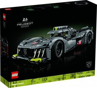 Technic 42156 PEUGEOT 9X8 24H Le Mans Hybrid Hypercar LEGO