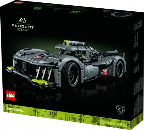 Technic 42156 PEUGEOT 9X8 24H Le Mans Hybrid Hypercar LEGO