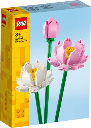 Klocki 40647 Kwiaty lotosu LEGO