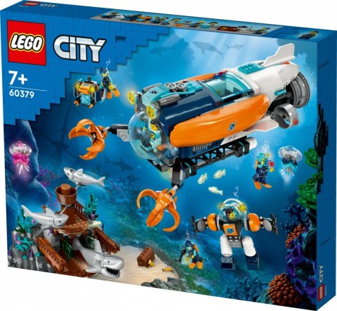 Klocki City 60379 Łódź podwodna badacza dna morskiego LEGO