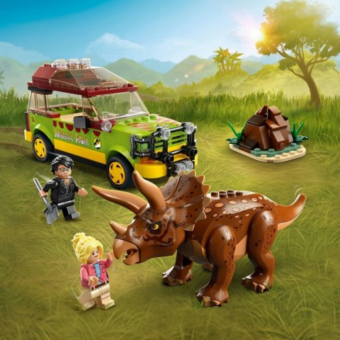 Klocki Jurassic World 76959 Badanie triceratopsa LEGO