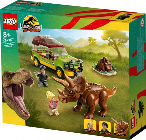 Klocki Jurassic World 76959 Badanie triceratopsa LEGO