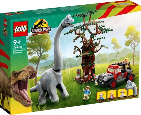 Klocki Jurassic World 76960 Odkrycie brachiozaura LEGO