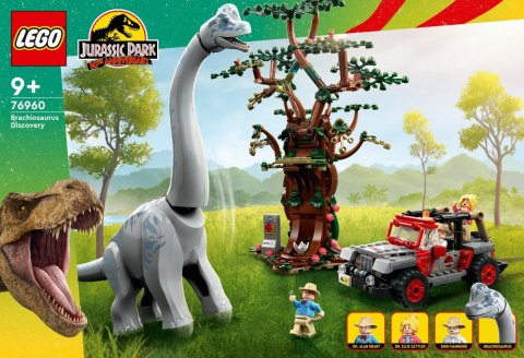 Klocki Jurassic World 76960 Odkrycie brachiozaura LEGO