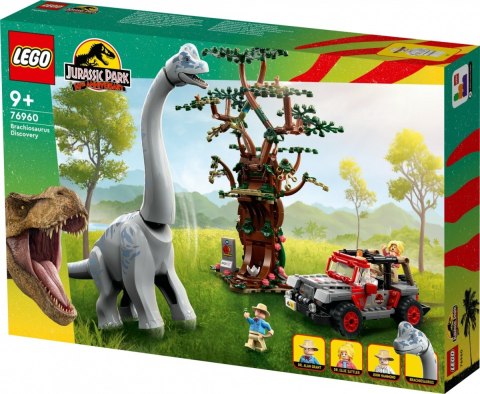 Klocki Jurassic World 76960 Odkrycie brachiozaura LEGO