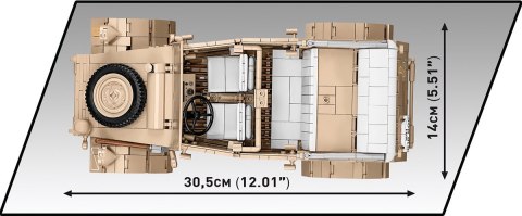 Klocki Kubelwagen Personenkraft wagen Typ 82 Cobi Klocki