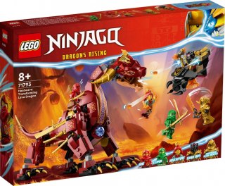 Klocki Ninjago 71793 Lawowy smok zmieniający się w falę ognia LEGO