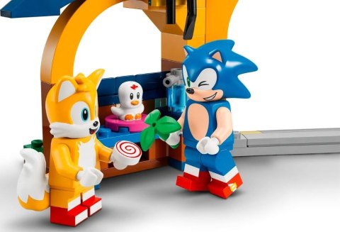 Klocki Sonic 76991 Tails z warsztatem i samolot Tornado LEGO