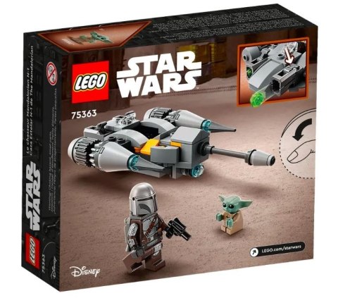 Klocki Star Wars 75363 Myśliwiec N-1 Mandalorianina w mikroskali LEGO