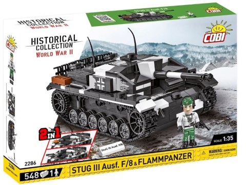 Klocki StuG III Ausf.F/8 & Flammpanzer Cobi Klocki