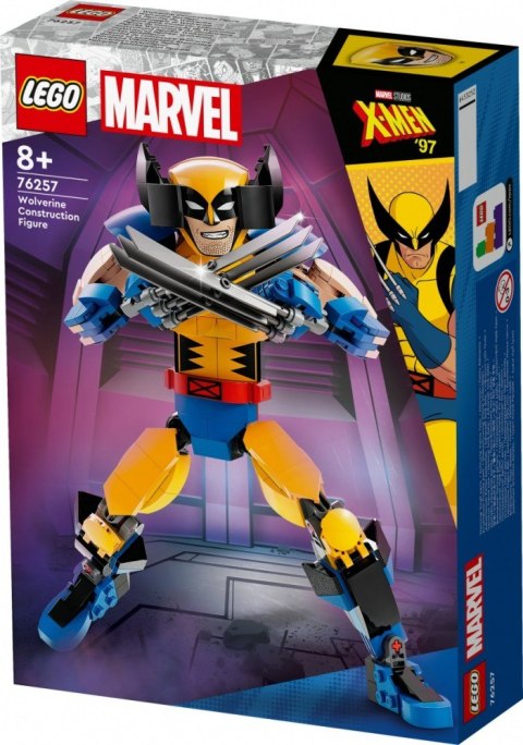 Klocki Super Heroes 76257 Marvel Figurka Wolverinea do zbudowania LEGO