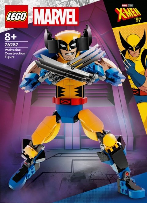 Klocki Super Heroes 76257 Marvel Figurka Wolverinea do zbudowania LEGO