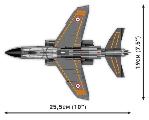 Klocki Armed Forces Alpha Jet 364 klocków Cobi Klocki