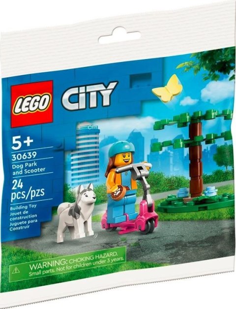 Klocki City 30639 Wybieg dla psów i hulajnoga LEGO