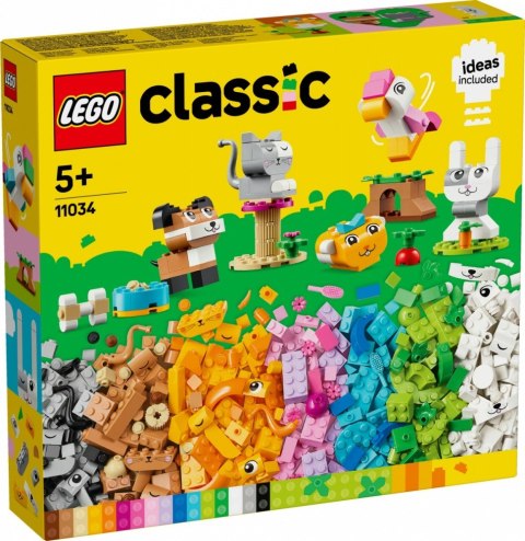 Klocki Classic 11034 Kreatywne zwierzątka LEGO