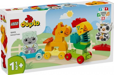 Klocki DUPLO 10412 Pociąg ze zwierzątkami LEGO