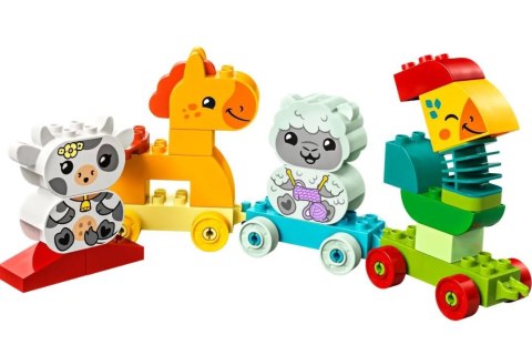 Klocki DUPLO 10412 Pociąg ze zwierzątkami LEGO