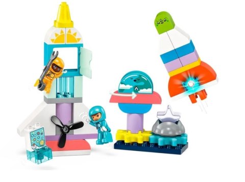 Klocki DUPLO 10422 Przygoda w promie kosmicznym 3w1 LEGO