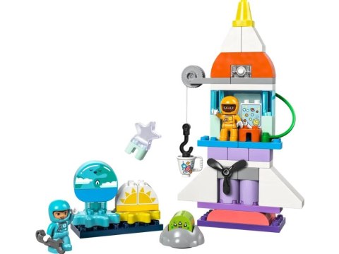 Klocki DUPLO 10422 Przygoda w promie kosmicznym 3w1 LEGO