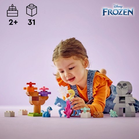 Klocki DUPLO Disney 10418 Elza i Bruni w Zaczarowanym lesie LEGO