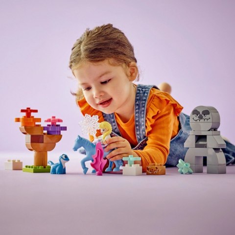 Klocki DUPLO Disney 10418 Elza i Bruni w Zaczarowanym lesie LEGO